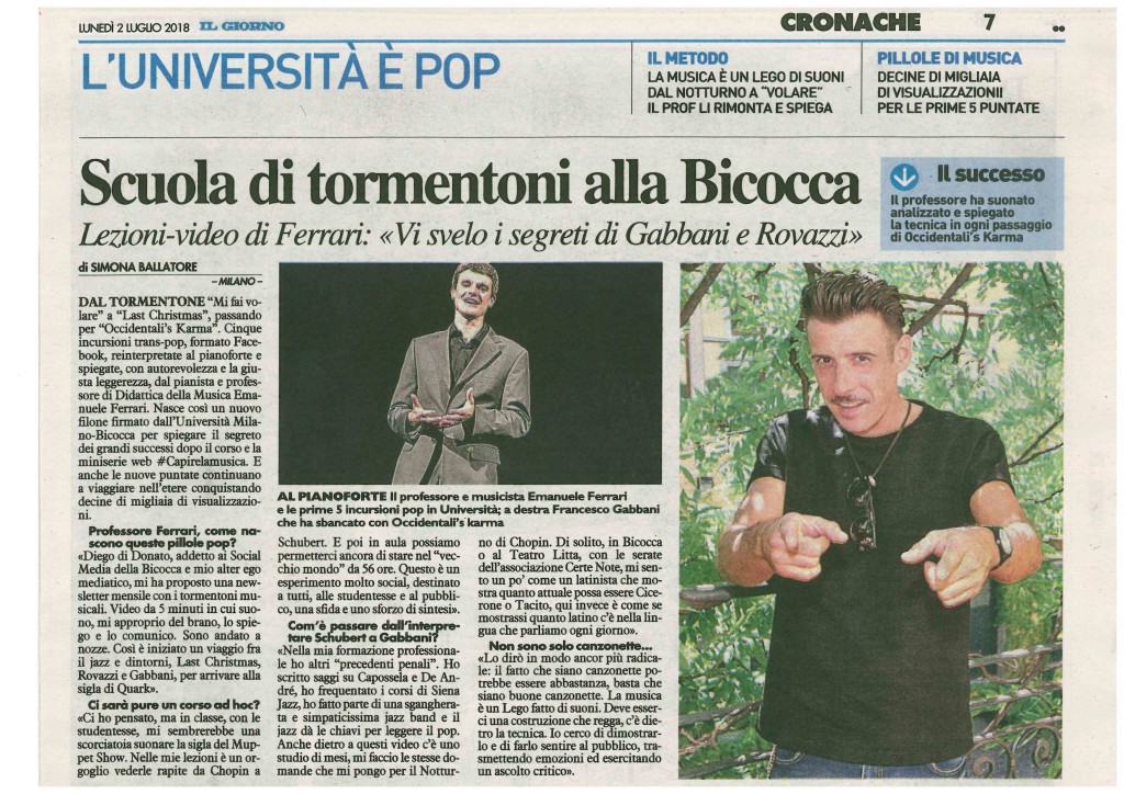 Il giorno _luglio 2018